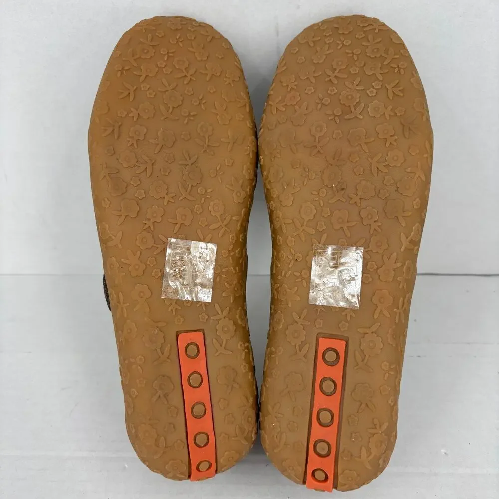 Spring Step Streetwise Mary Jane Flat Size EU 40 US 9 Bronze Leather‎ Adjustable